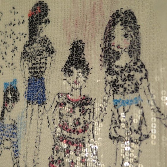 MARKS & SPENCER 🇬🇧 - 7-8 years Sequin T-shirt - Picture 4 of 5